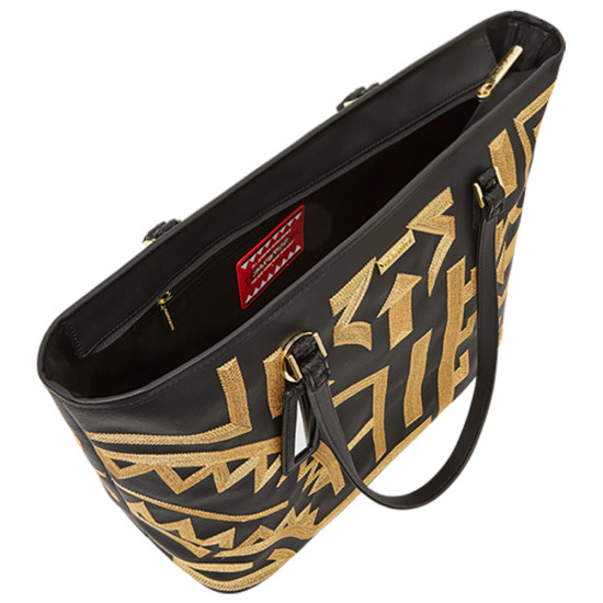Sprayground Τσάντα Ai Tribal Gold Tote